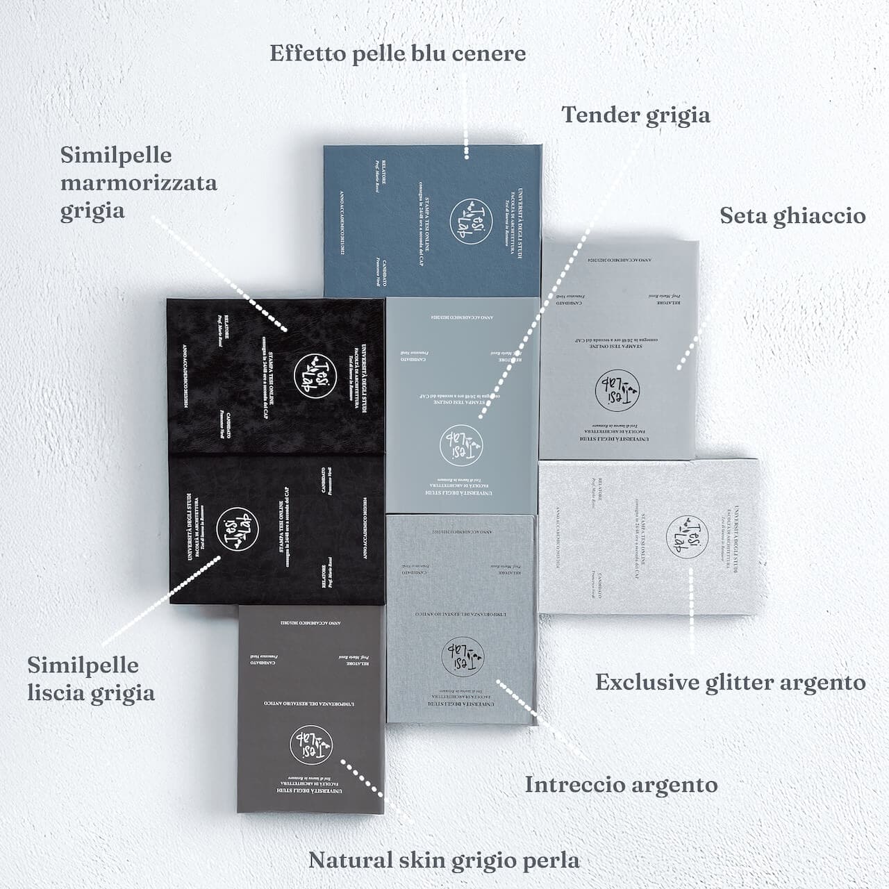 Copertina argento-grigio