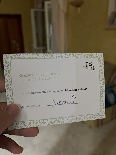 Tesi di Antonio Narvini