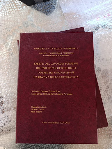 Tesi di Eleonora Fresca