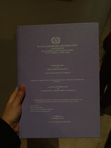 Tesi di Domitilla Porrini