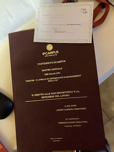 Tesi di Federico Giusti Serratore