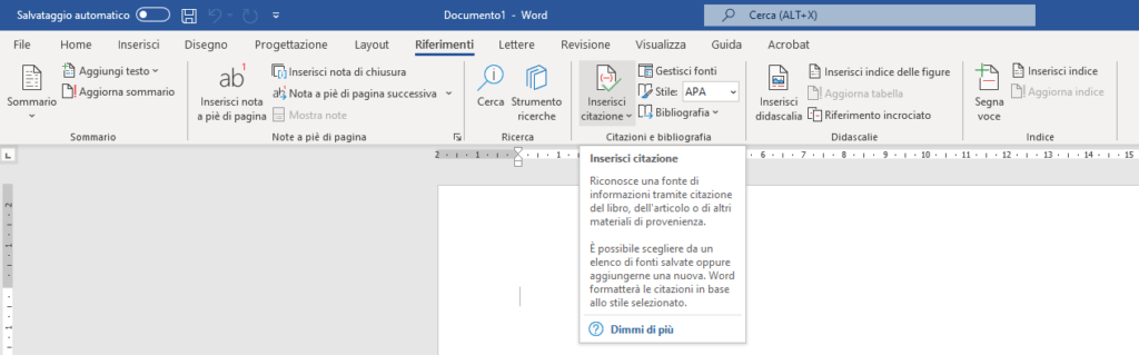 Tesi di laurea: come fare bibliografia e sitografia