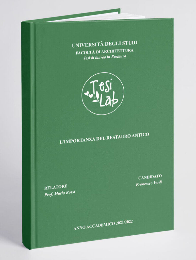 Copertina tesi AppleSkin VerdeMela