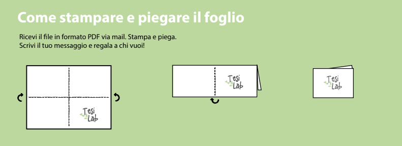 Gift Card TesiLab: idea regalo per universitari